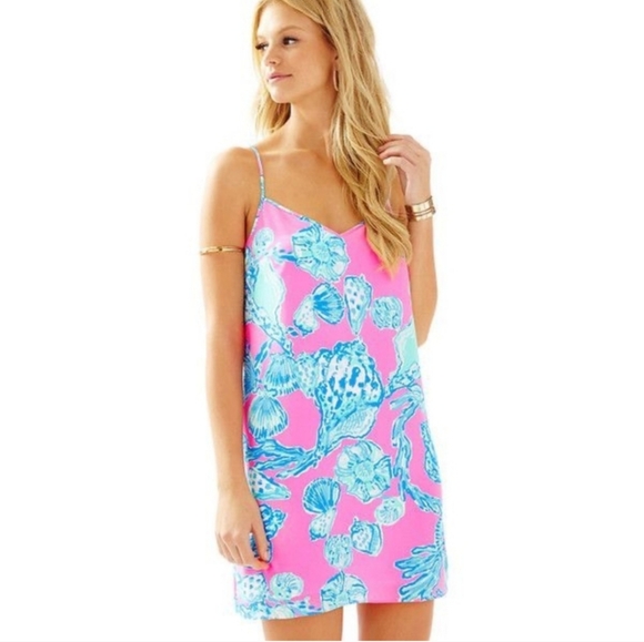 Stunning Lilly Pulitzer 100% Silk Slip Dress – Like NEW! - Picture 3 of 12